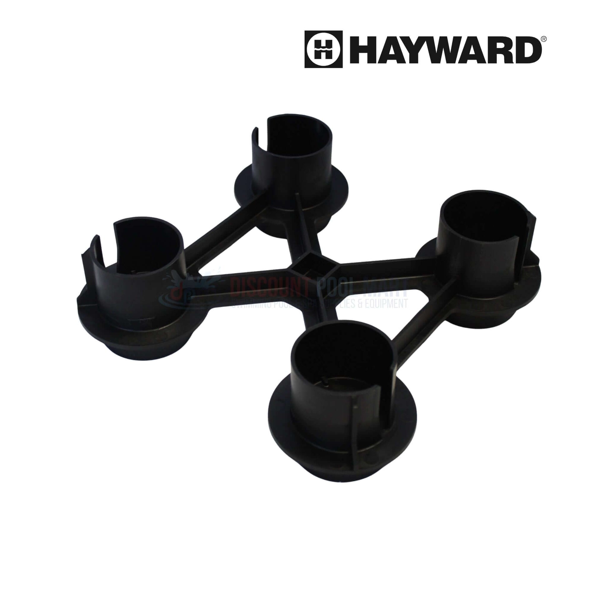 CX3020DA | Hayward Top Closure Plate for SwimClear Multi-Cartridge C3020/C4020 Filter, black, durable design for secure fit.