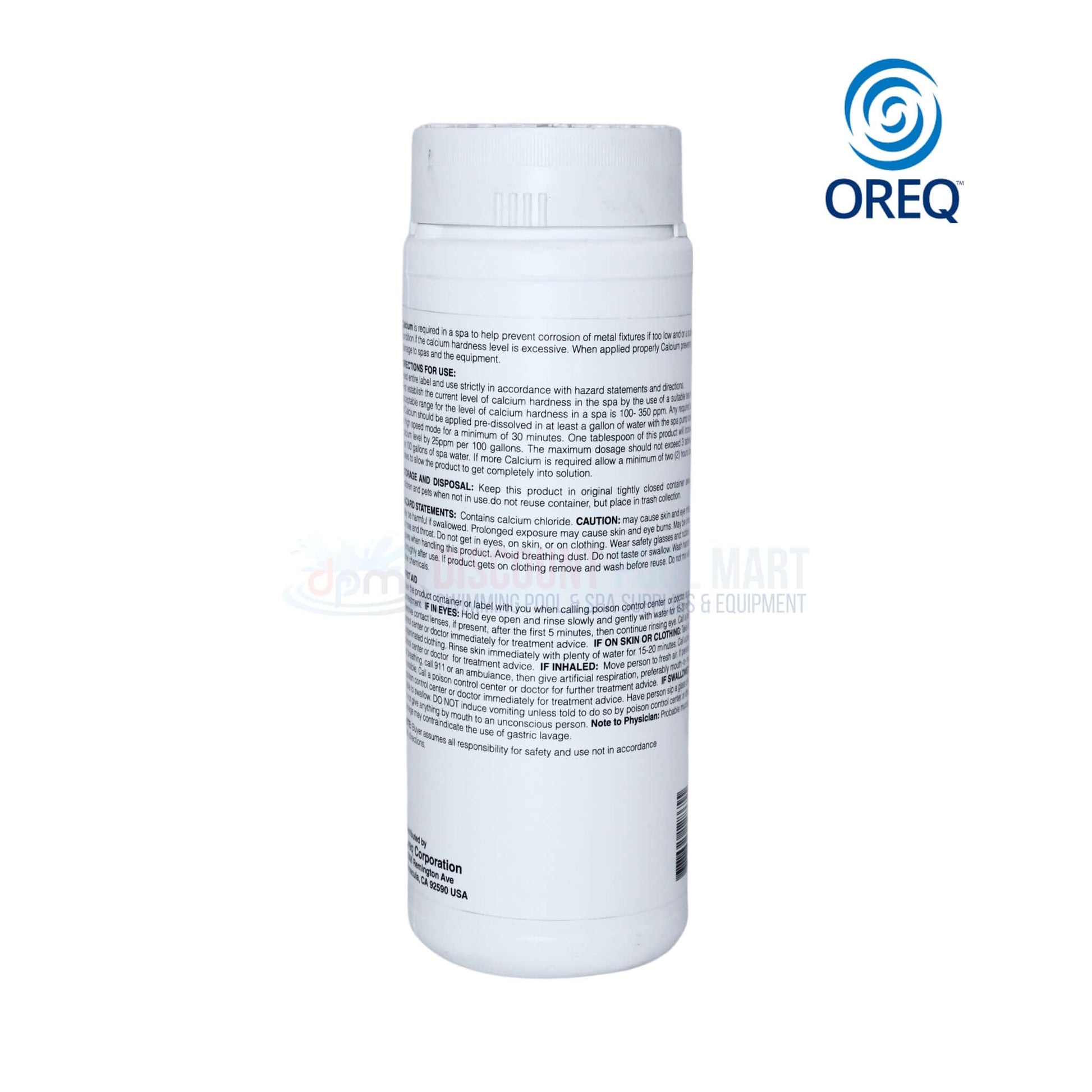Clear Spa Calcium Spa Solutions CSCC002 by DPM – high-quality calcium increaser for spas and hot tubs.
