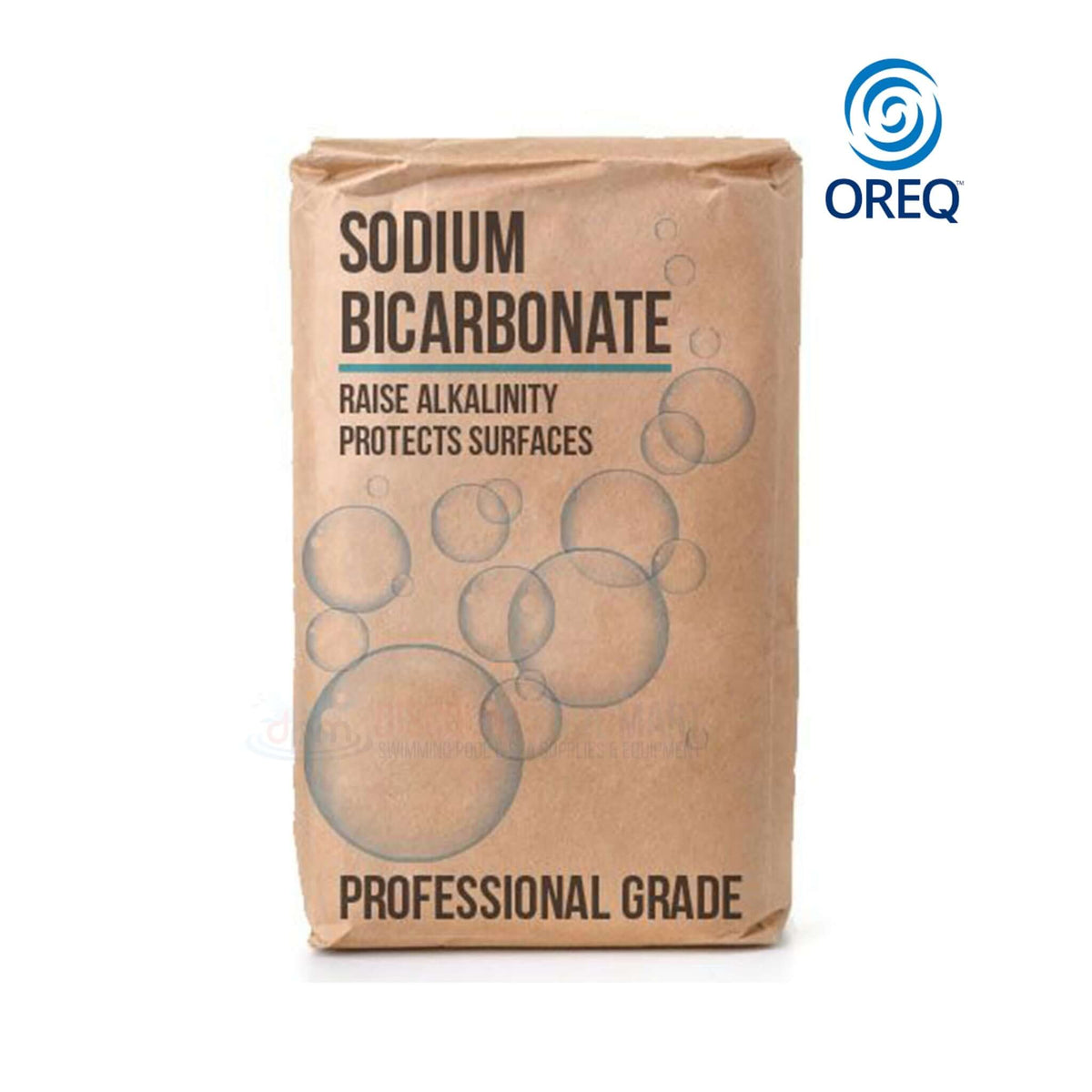 Clearview Sodium Bicarbonate Alkalinity Up 50lbs for pools by Discount Pool Mart DPM, raises alkalinity and protects surfaces.