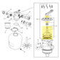 Diagram showing components of R0987500 | Jandy SFTM24-2.0 MPV Rebuild Kit, including valve parts and assembly guide.