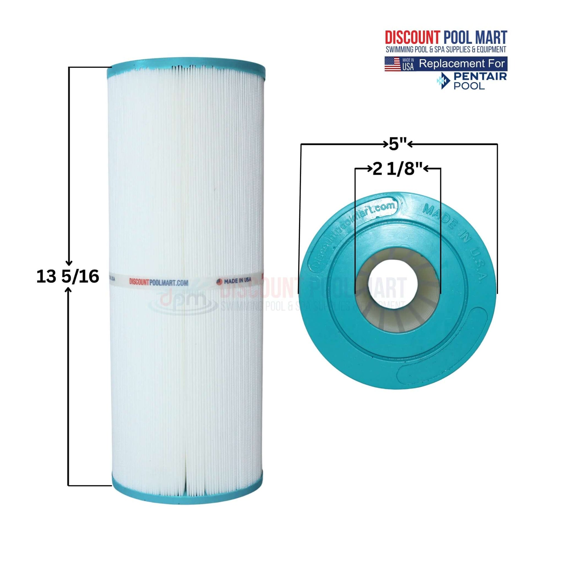 DPM-4950 Cartridge for Pentair Dynamic Series IV by Discount Pool Mart, 50 sq ft filter, SKU R173434.