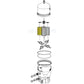 Exploded view of DPM-7472 Cartridge for Pentair Clean & Clear Plus 520, SKU: R173578, from Discount Pool Mart.