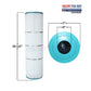 DPM-7489 Cartridge for Hayward C4500 & C4520, 112 Sq. Ft. Filter by Discount Pool Mart. Dimensions: 25.5" x 7" x 3".