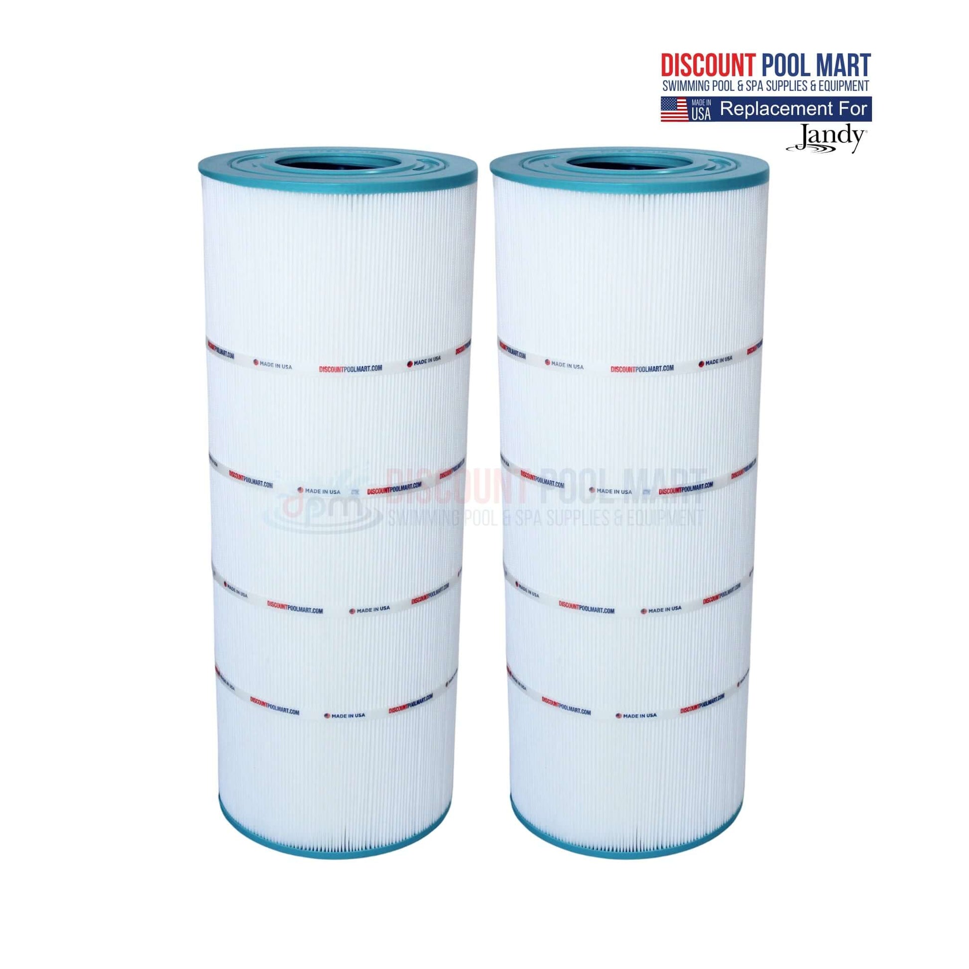 DPM-8414 cartridge for Jandy & Hayward, 150 sq. ft. filtration, Replacement made in USA by Discount Pool Mart.