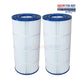 DPM-SR70 Cartridge for Sta-Rite Posi-Flo 70, 70 Sq. Ft., 177008, UHD-SR70 by Discount Pool Mart - 2-pack pleated filter.