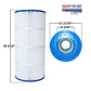 DPM-SR70 Cartridge for Sta-Rite Posi-Flo 70, 70 sq. ft., 177008 | Discount Pool Mart Replacement Filter