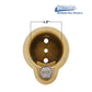 Perma-Cast 6" Bronze Anchor Socket Channel Single | PC-6008-BC / PS-6019-BC