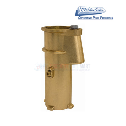 Perma-Cast 6" Bronze Anchor Socket Channel Single | PC-6008-BC / PS-6019-BC