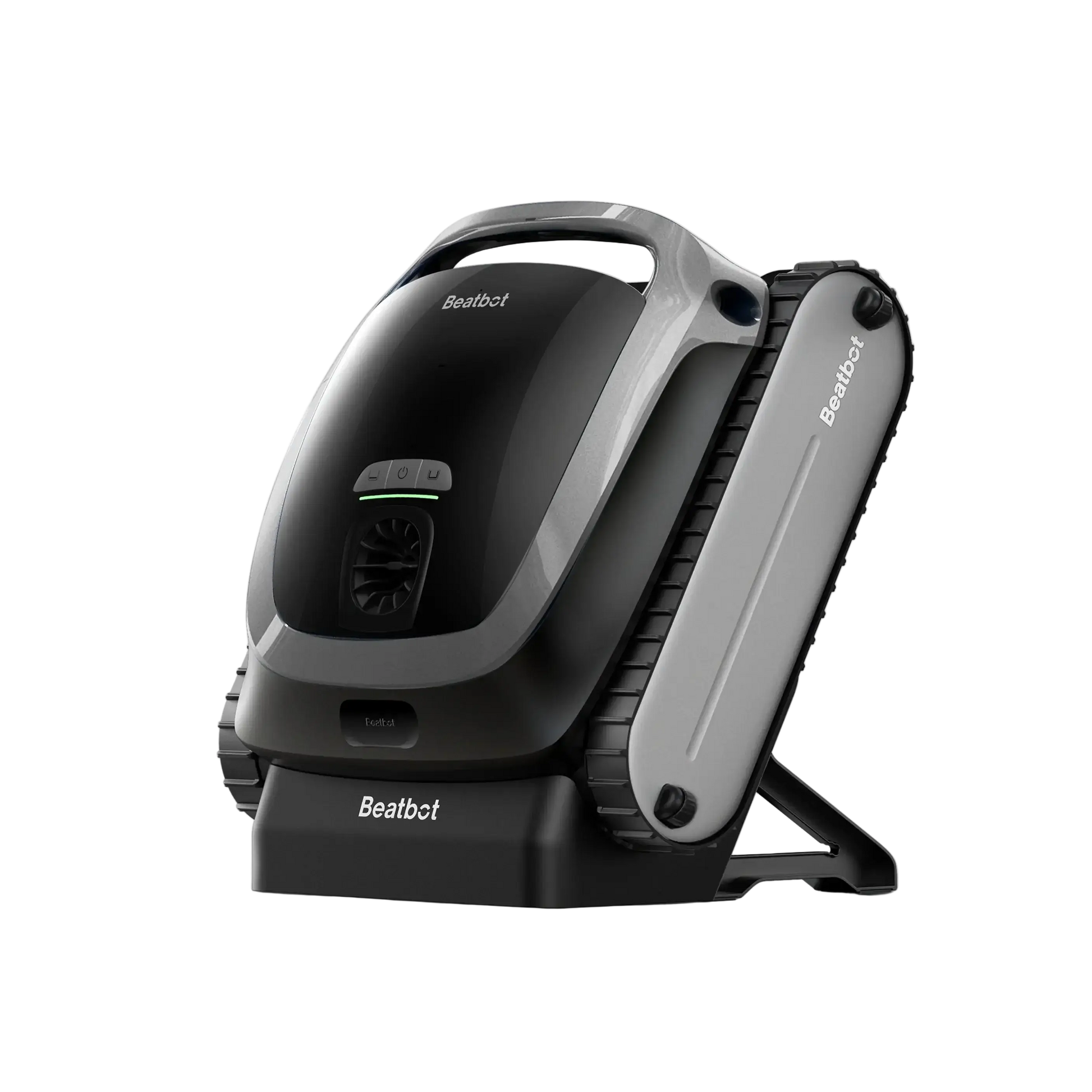 Beatbot P300 Cordless Robotic Pool Cleaner from Discount Pool Mart in sleek black and gray design for easy pool cleaning.