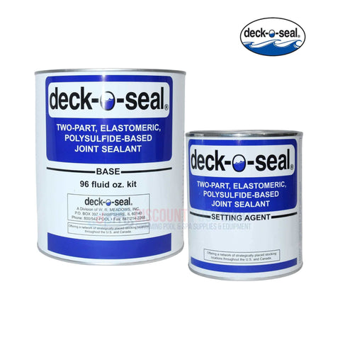 Deck-O-Seal Pour Grade 96 oz pool deck joint sealant kit in Gray, part 4701032