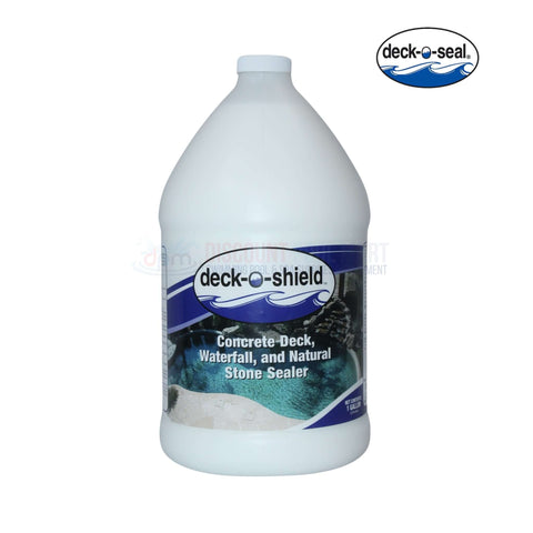 Deck-O-Seal Shield Waterfall & Stone Sealer 1 Gallon from Discount Pool Mart DPM for natural stone and concrete surfaces.