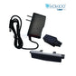 EV104CBX | BWT Vektro XL Xtra Wide Rechargeable Pool Vacuum accessories including charger and brush, from Discount Pool Mart.