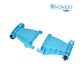 BWT Kokido Turbo EV105ASM03 left and right wing extensions in blue, premium OEM parts for pool cleaning, Discount Pool Mart.