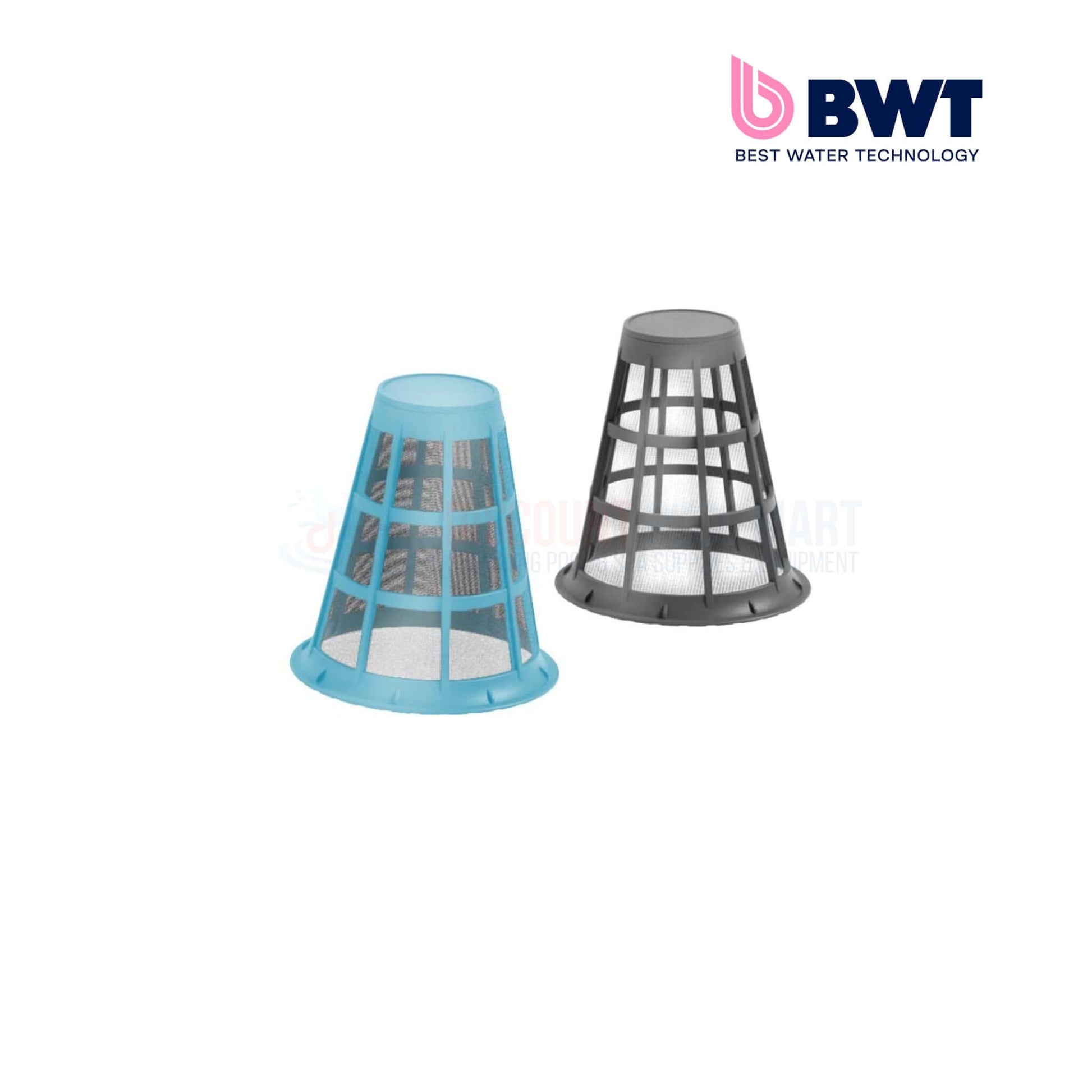 BWT PK Swift replacement filters in blue and gray, ideal for swimming pool cleaning at Discount Pool Mart, SKU: BC35.
