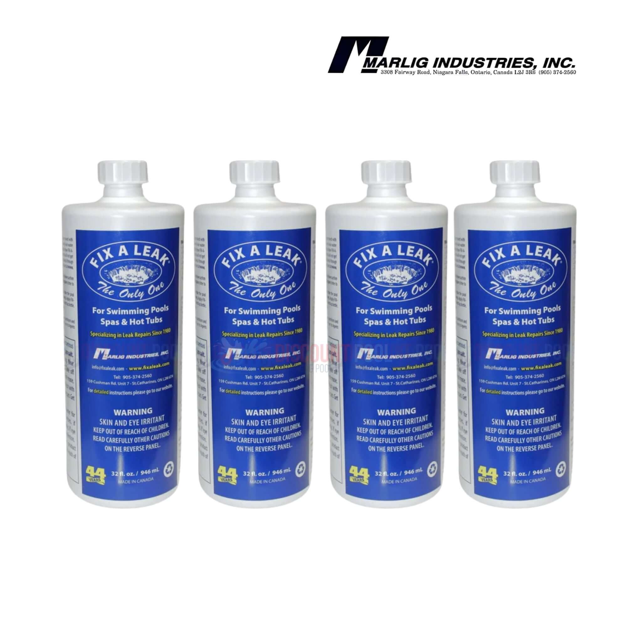 Marlig Fix-A-Leak Pool and Spa Leak Sealant | 32oz | FAL32