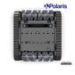 Polaris EPIC 8640 Robotic Pool Cleaner, rear view, featuring innovative design for superior pool cleaning, SKU FEPIC8640.