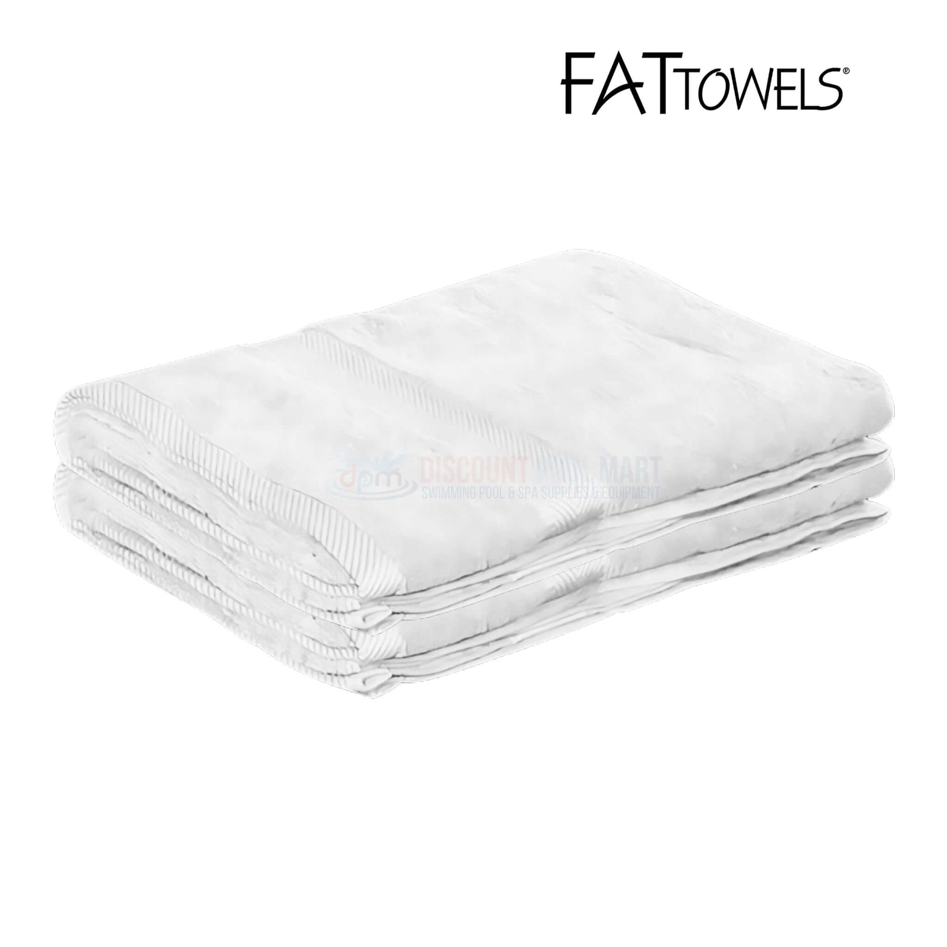 FatTowels Kingsized Velour Beach Towel 36x72 FT35 from Discount Pool Mart DPM, thick 100% cotton for luxury beach days.