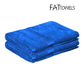 FatTowels Kingsized Velour Beach Towel in blue, 36" x 72", FT35, from Discount Pool Mart DPM.