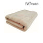 FatTowels Super Plush Terry Towel in beige, 36" x 72", SKU FT45, from Discount Pool Mart DPM.
