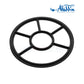 G-400 | Aladdin 2" Hi-Flow Valve Gasket | 7.5" 5 Spokes | 272409, black rubber gasket for pool valve, Discount Pool Mart.