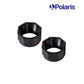 G62 | Polaris Cleaner Back Up Valve view with two black hexagonal fittings from Discount Pool Mart, ideal for pool supplies.
