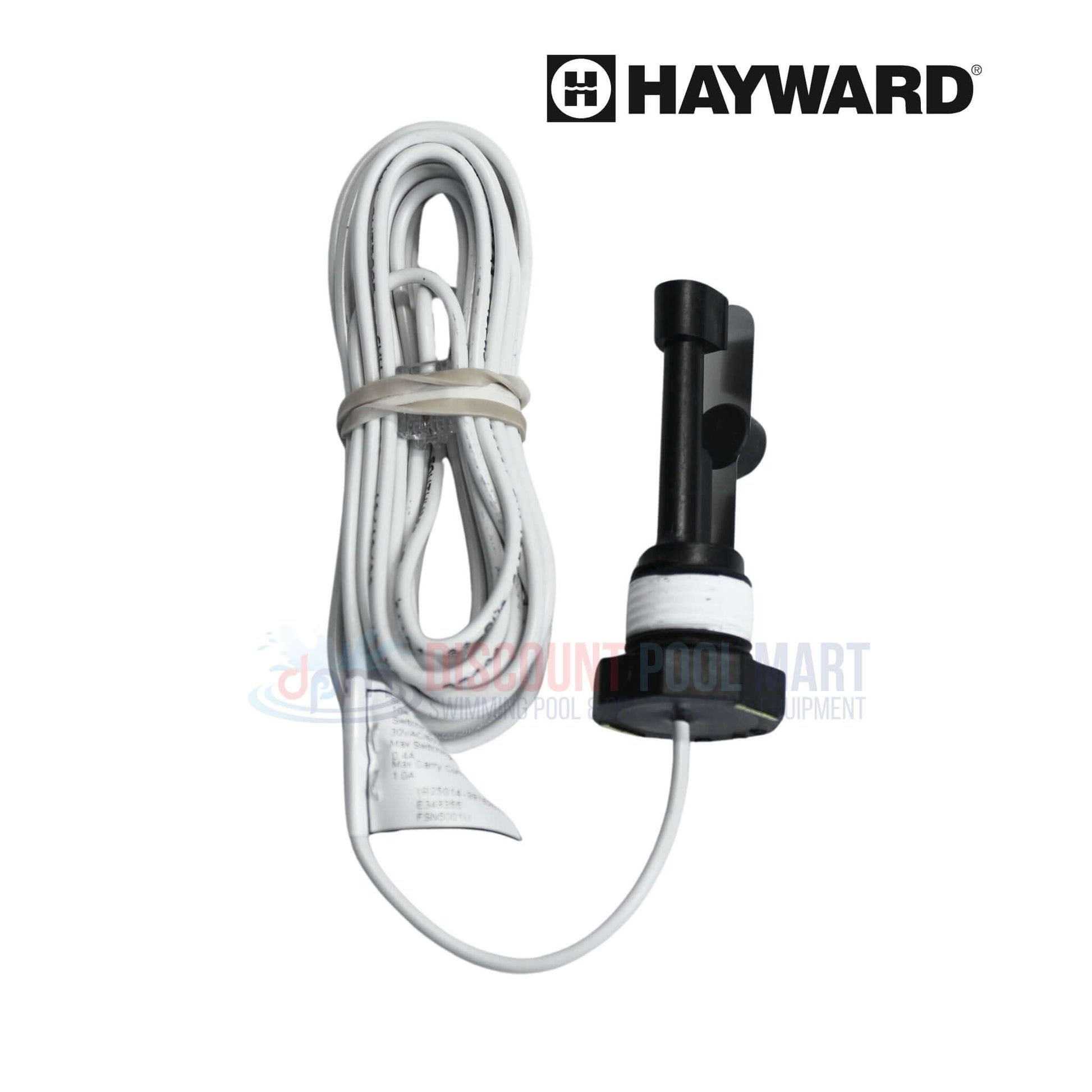 GLX-FLO-RP | Hayward Flow Switch For AquaRite Salt Systems | 15'. Flow switch with 15' cable for reliable pool chlorine production, from Discount Pool Mart.