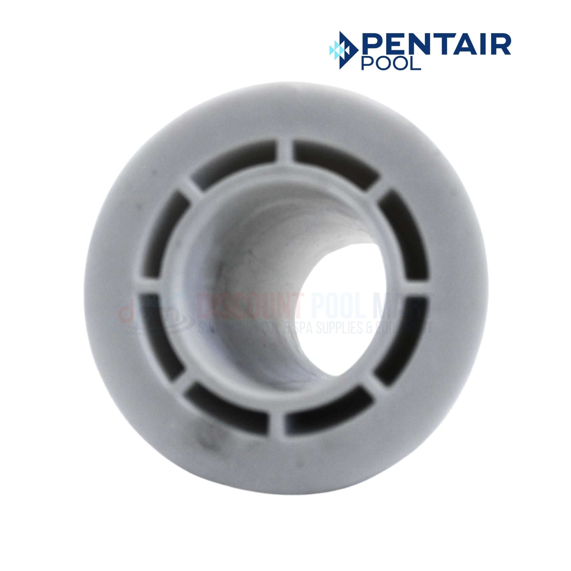 Close-up view of GW9015 | Pentair Cleaner Reducer Cone in gray, a key pool supply for suction-side cleaners by Discount Pool Mart.