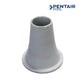 GW9015 | Pentair Cleaner Reducer Cone in gray, side view, essential part for swimming pool cleaners from Discount Pool Mart.
