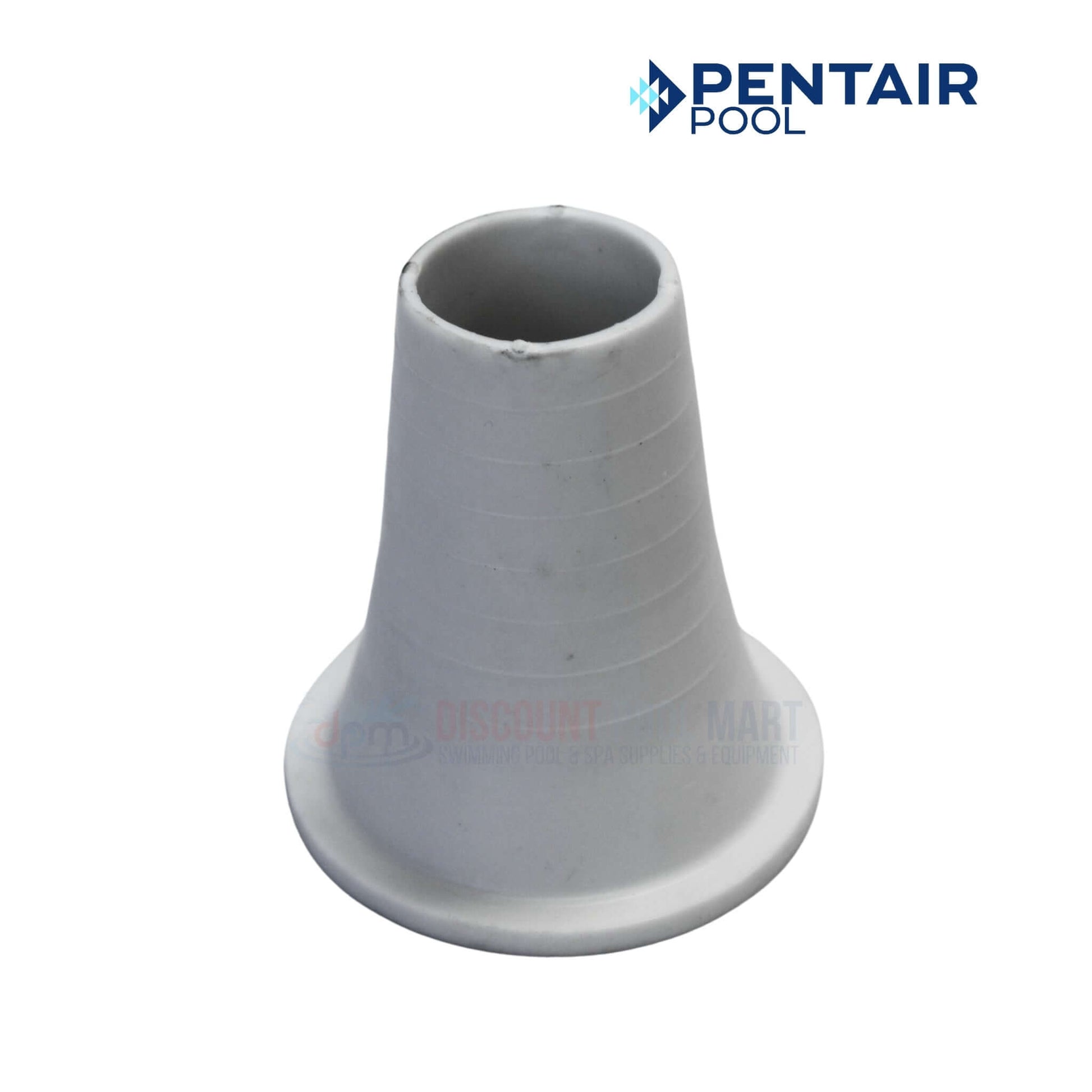 GW9015 | Pentair Cleaner Reducer Cone in gray, side view, essential part for swimming pool cleaners from Discount Pool Mart.