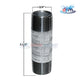 Galvanized Steel Nipple 3/4" x 3.5" for plumbing by Discount Pool Mart DPM - durable, corrosion-resistant, leak-proof.