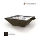 Grand Effects Grand Effects Corinthian Fire & Water Bowl Dark Walnut color, SKU: DPM-30-12, from Discount Pool Mart.
