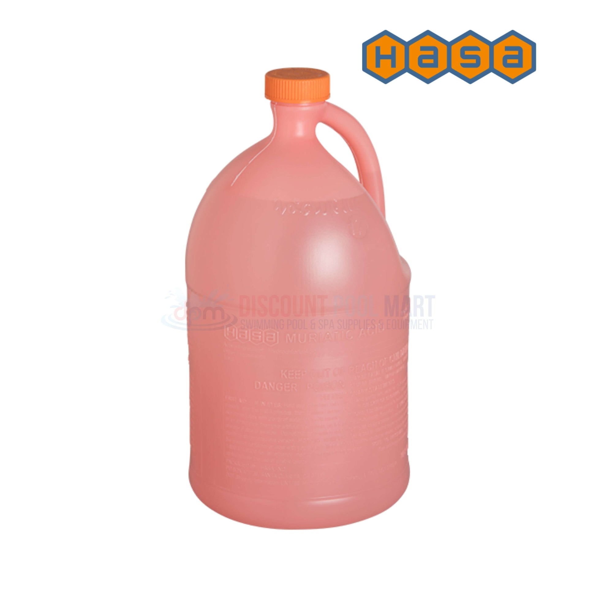HASA Muriatic Acid 31.45% 1-gallon refillable jug from Discount Pool Mart DPM, SKU: HASA-31.45