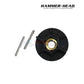 HH1004G | HammerHead Cleaner 2 Blade Propeller Kit black prop nut with pins, ideal for pool supplies from Discount Pool Mart.