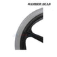 HH1050 | HammerHead Cleaner 20" Cart Wheel showing a durable airless tire in grey. Ideal for HammerHead service carts. Discount Pool Mart.