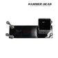 HH1301 | HammerHead Cleaner 2" Hitch Adapter With U-Bolt, top view showing black metal, bolts for secure attachment at Discount Pool Mart.