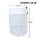 HH1508 | HammerHead Super Fine 25" Debris Bag shown from the front, transparent mesh for fine debris, available at Discount Pool Mart.