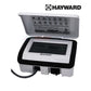 HLHCONTROL | Hayward OmniHub Pool & Spa Controller shown in white with partially opened lid, designed for pool automation, from Discount Pool Mart.