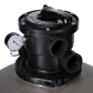 Hayward ProSeries 24" Sand Filter Top Mount W3S244T with pressure gauge and valve for efficient pool filtration.