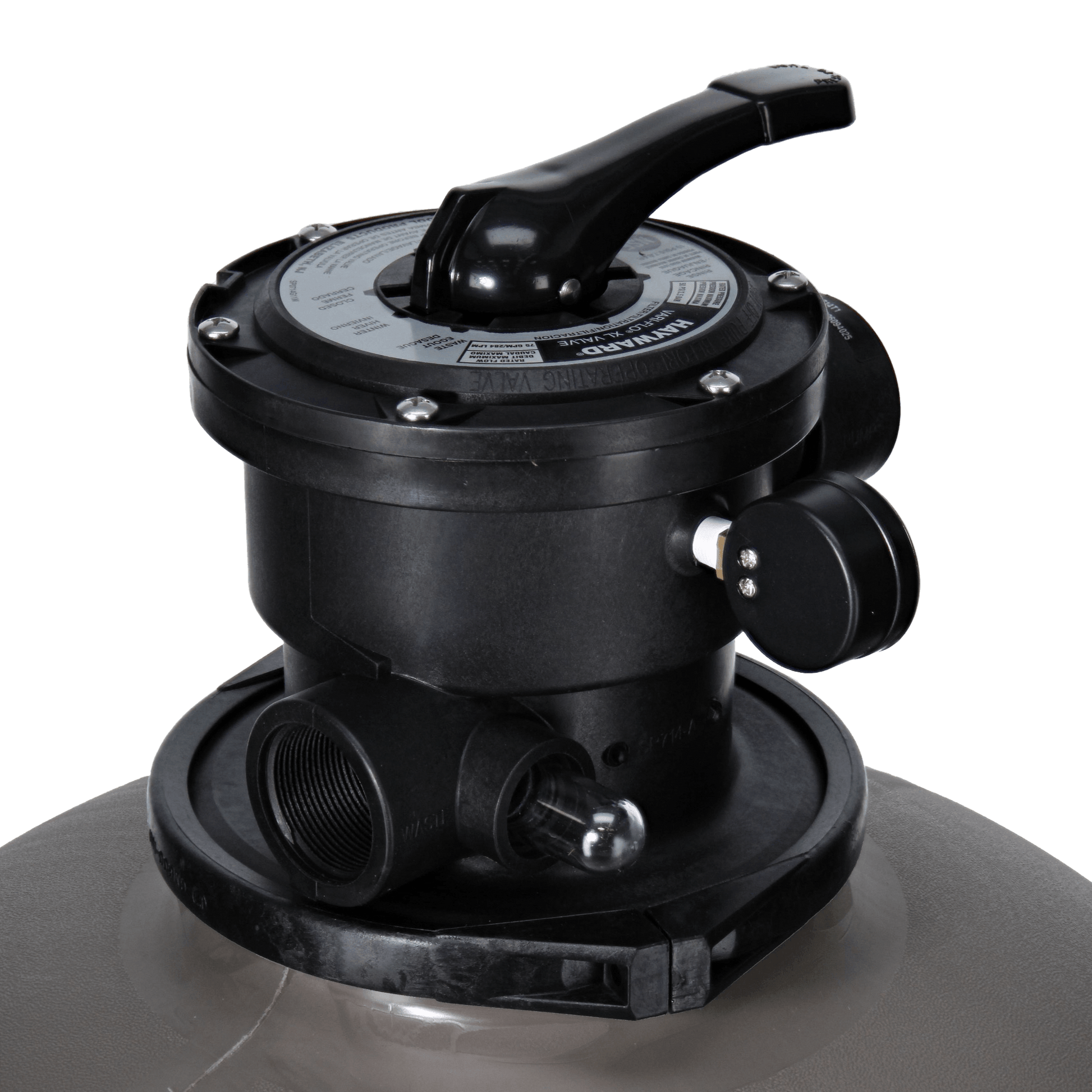 Hayward ProSeries 24" Sand Filter Top Mount W3S244T valve and controls for efficient pool water filtration by SOS Pool.