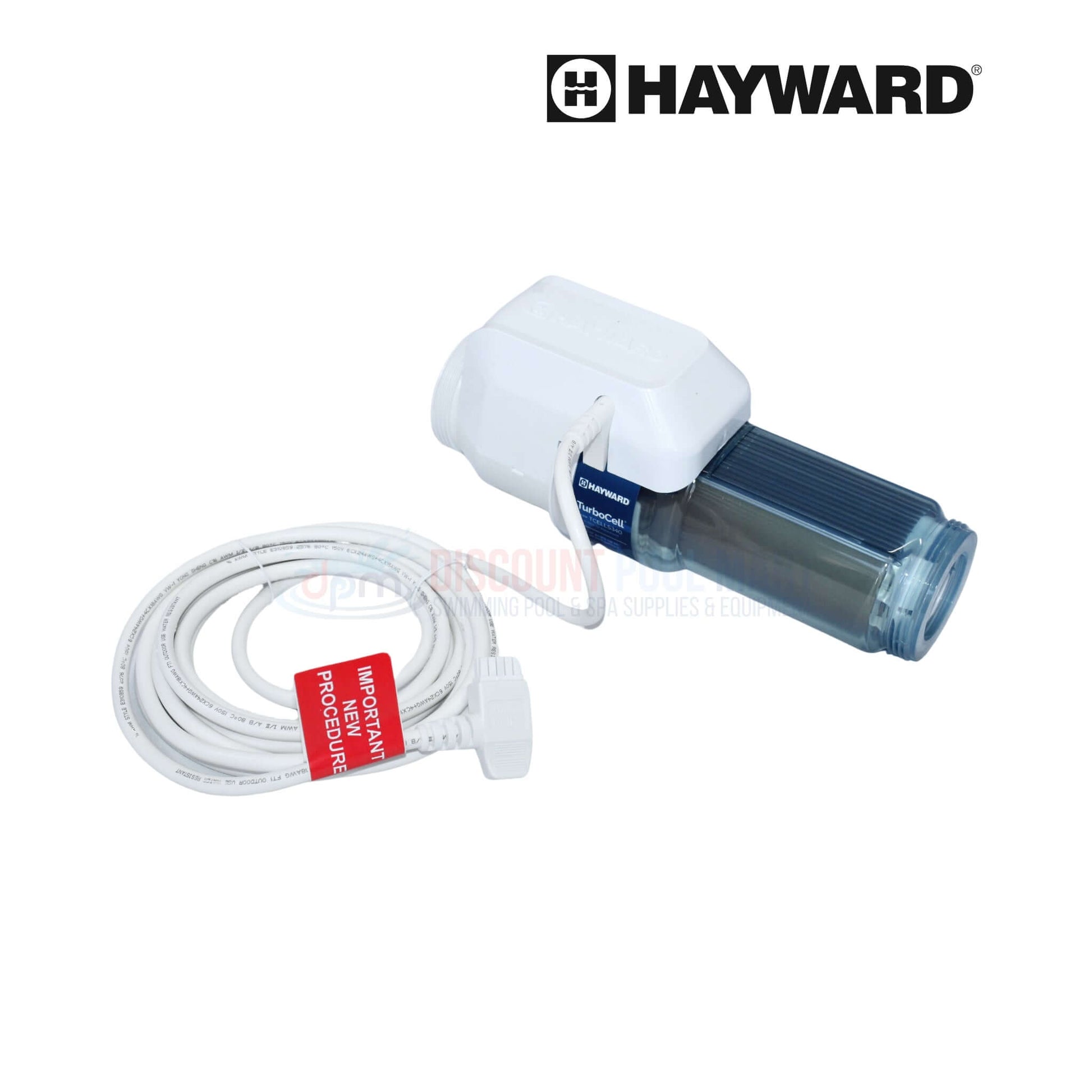 Hayward TurboCell S3 TCELLS340 replacement salt cell for AquaRite, suitable for up to 40k gallons, from Discount Pool Mart DPM.