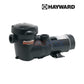 Hayward 1.5 HP PowerFlo Matrix Pool Pump | W3SP1593 side view in black designed for efficient above ground pool circulation.