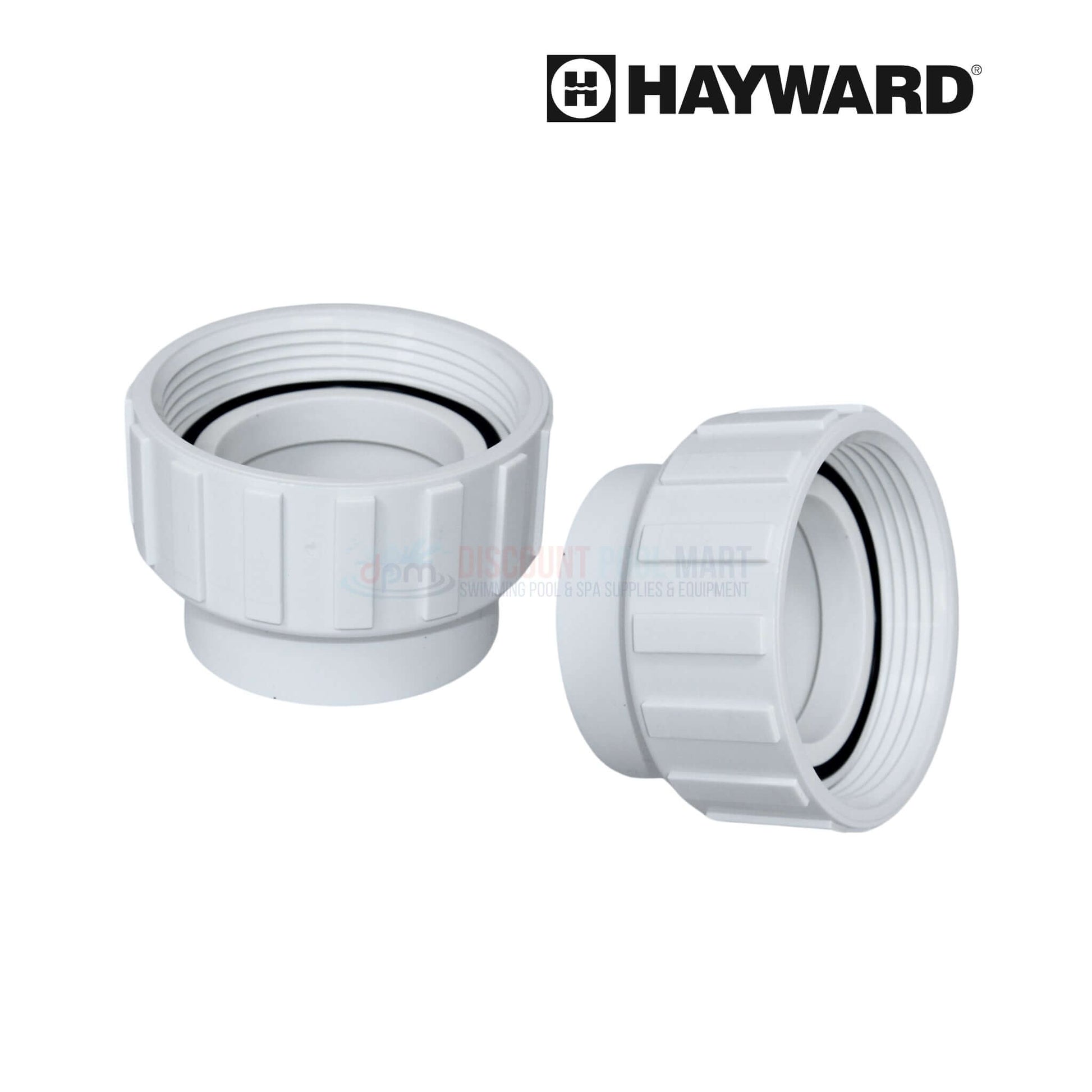 Hayward pool equipment fitting connectors for above ground systems by Discount Pool Mart DPM.