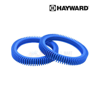 Hayward back tires for Poolvergnuegen cleaners, OEM model 896584000-082, blue, 2 pack from Discount Pool Mart DPM.