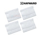 Hayward Skirt Bracket Kit 896584000-419 for Poolvergnuegen cleaners, four white brackets from Discount Pool Mart DPM.