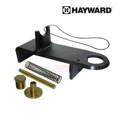 Hayward Bypass Valve Kit HAXBPK1931 components with Discount Pool Mart logo, for H-Series heaters prior to 10/28/2000.