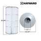 Hayward CX100XRE Cartridge for SwimClear C100S, 100 sq ft filter, measuring 19-3/8" x 10-1/4" for pool systems.