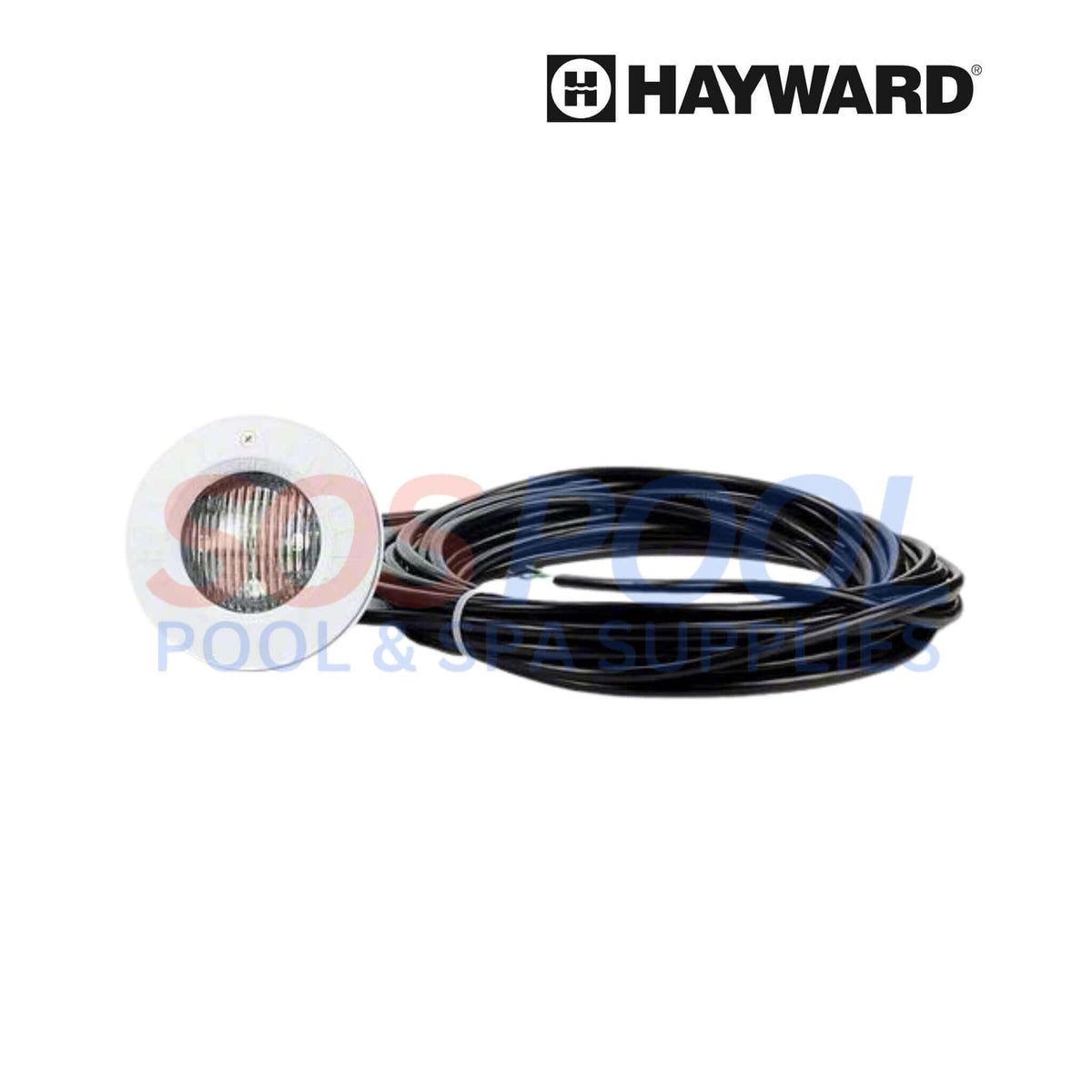 Hayward ColorLogic 4.0 LED Spa Light with 100' Cord, durable plastic, vibrant colors, SOS Pool.