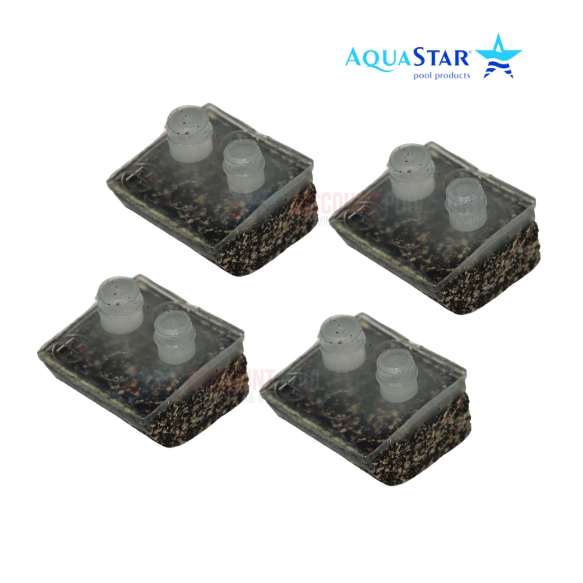 Hayward Cork Pod Shoe Kit AXV014FNP for pool cleaners, 4-pack, available at Discount Pool Mart (DPM).