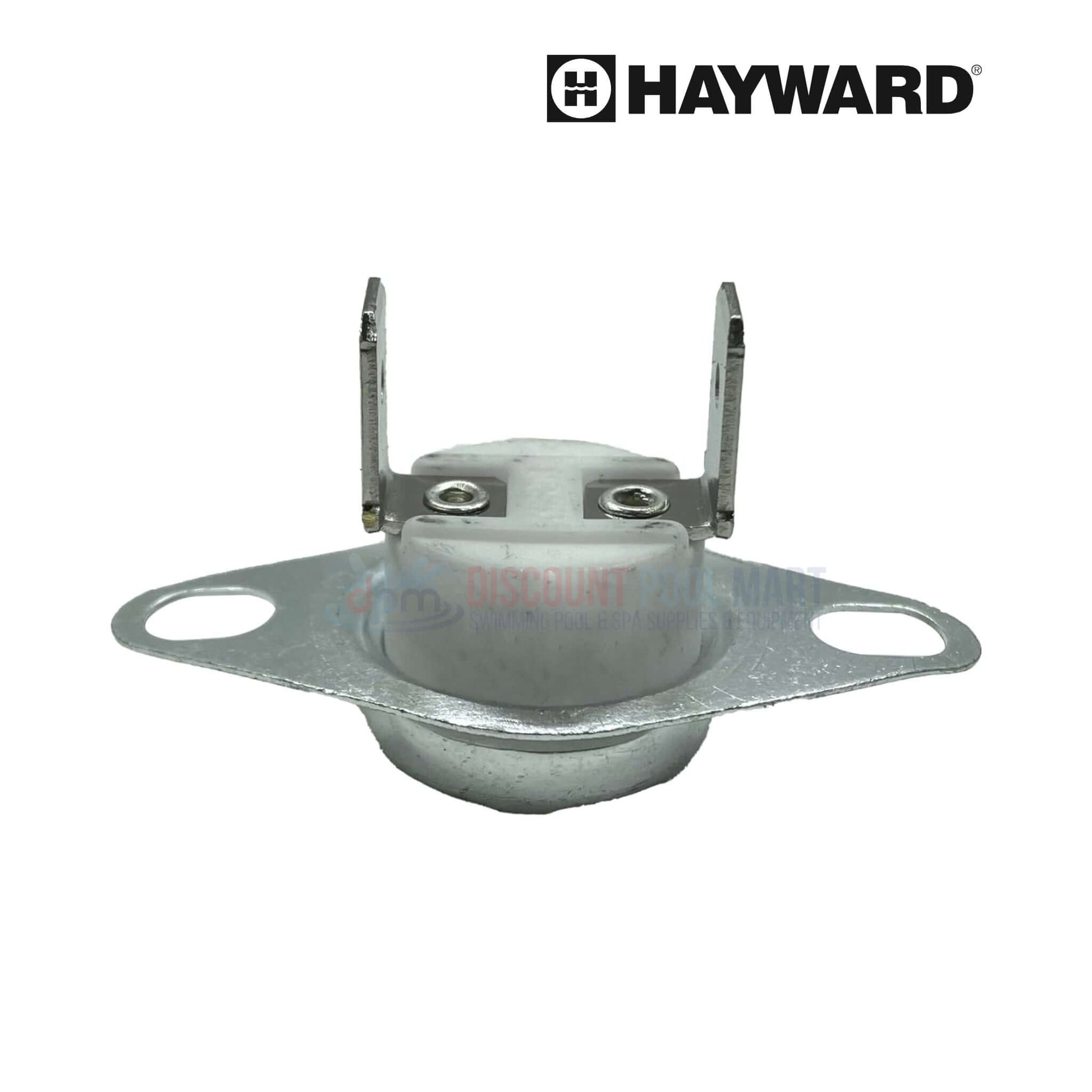Hayward exhaust gas temperature limit switch FDXLEGL1930 for H-Series heaters, available at Discount Pool Mart DPM.