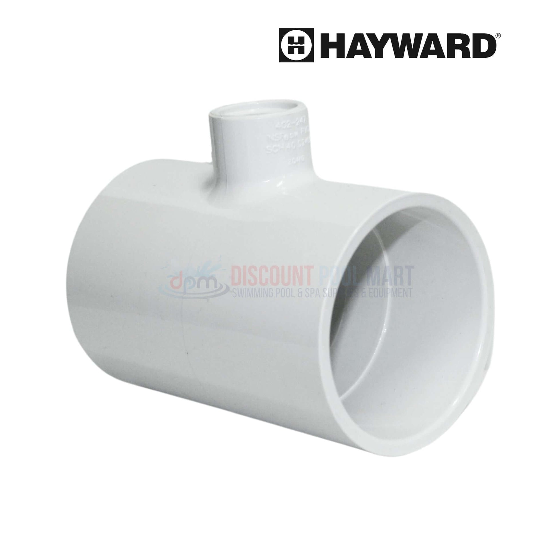 Hayward Flow Switch PVC Tee GLX-FLO-T for AquaRite systems at Discount Pool Mart DPM, ensures accurate water flow detection.